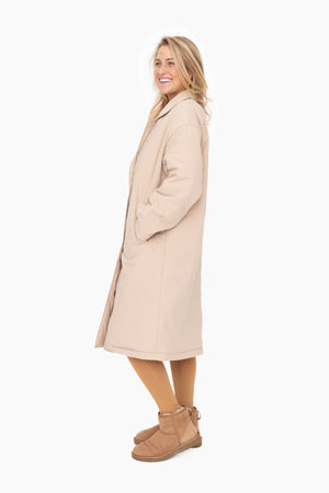 Escape Long Line insulated Coat Classic Modern Chic