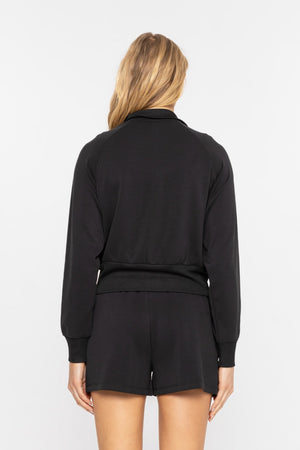 Casandra Cropped Godl Zip Jacket- or Joggers--2 colors in jacket!