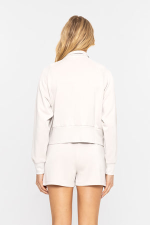 Casandra Cropped Godl Zip Jacket- or Joggers--2 colors in jacket!