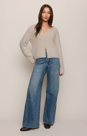 Winterglow Puffy Cardigan By Z supply