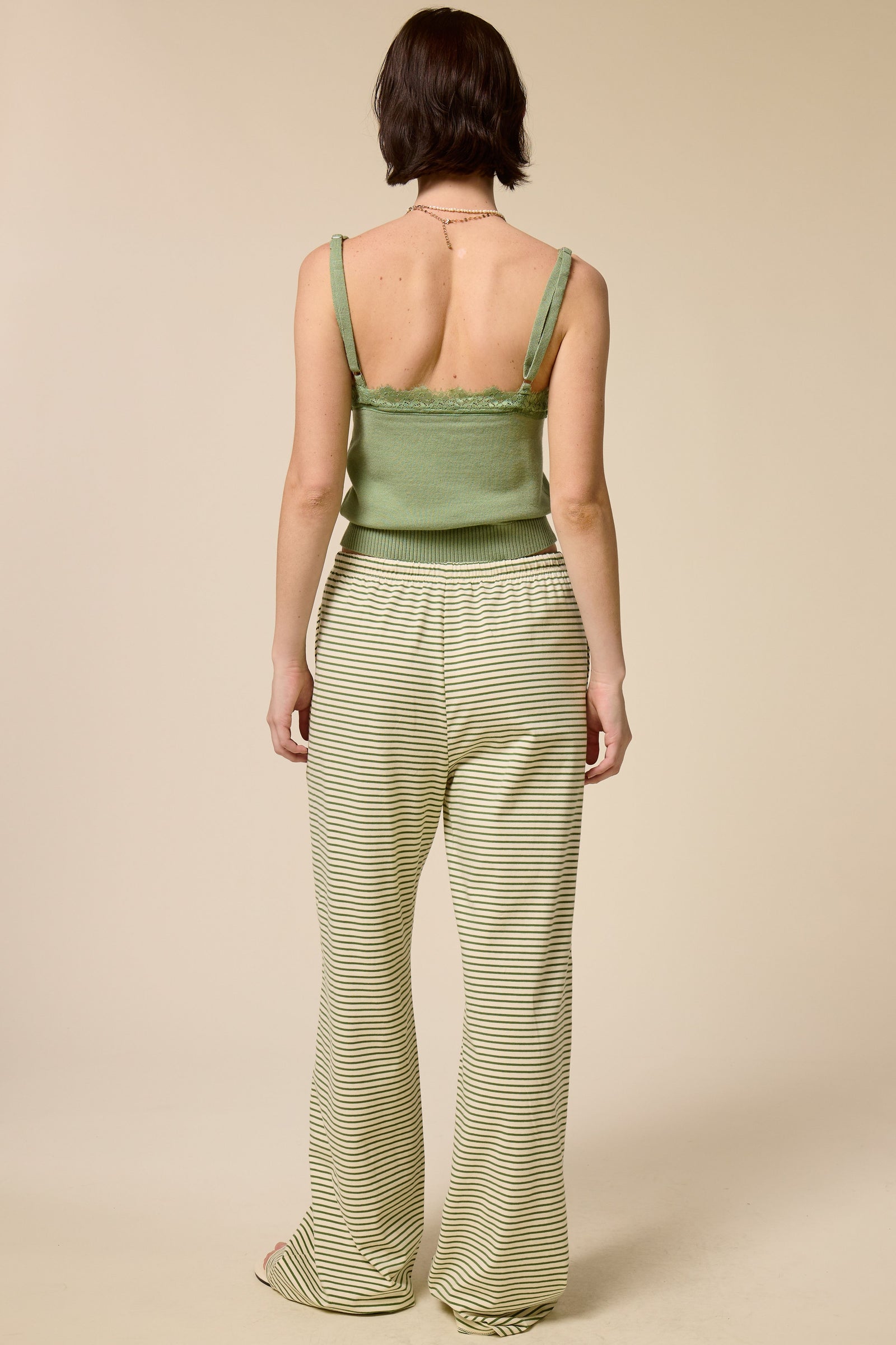 Celedan Joggers with a tie front