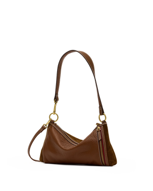 Hammitt Kyle SML antique cinnamon suede bag
