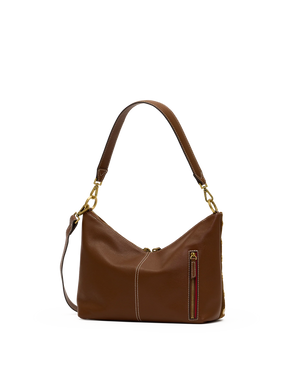 Grace Medium Hammitt Cinnamon Suede/Antique Gold