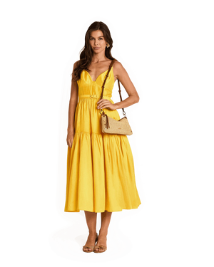 Hammitt SML Kyle Cocoa/Raffia Gold