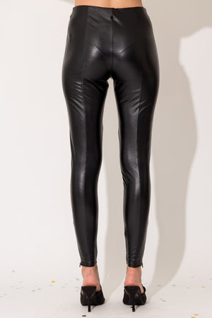 All Dressed up Faux Leather STRETCHY Leggings