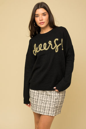 Always Celebrating Cheers Sweater