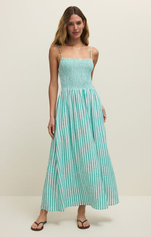 Bayside Striped Midi Dress By Z Supply