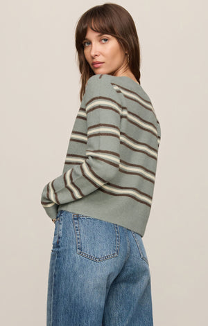 Medina Striped Cardigan By Z Supply