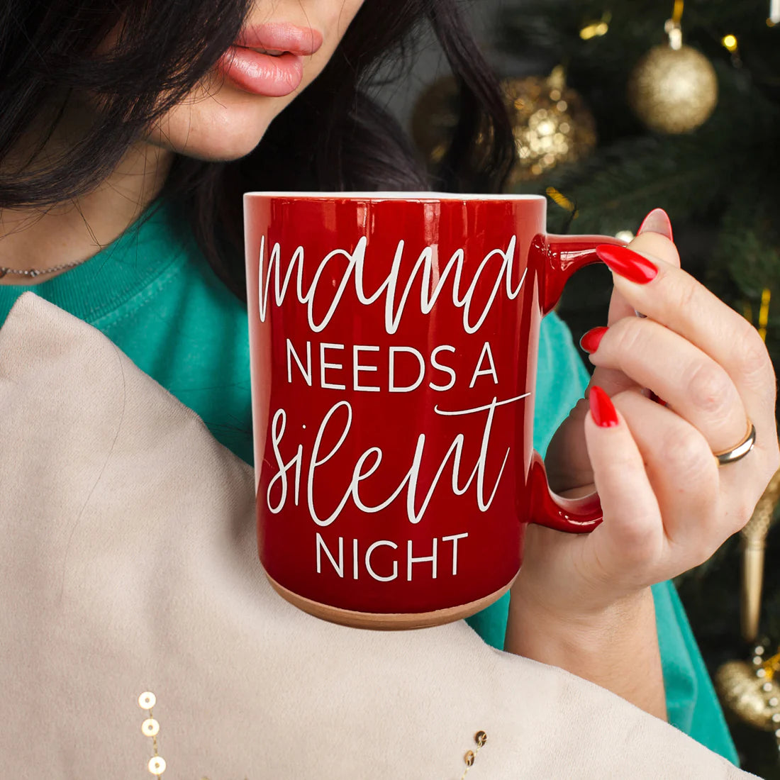 Mama Needs a Silent Night Mug