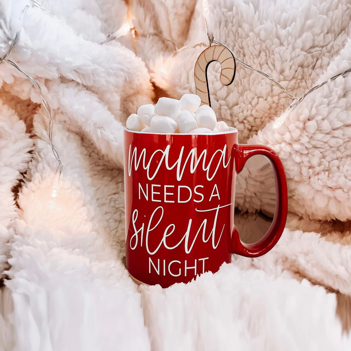 Mama Needs a Silent Night Mug
