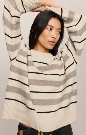 Cirrus Striped Sweater By Z Supply