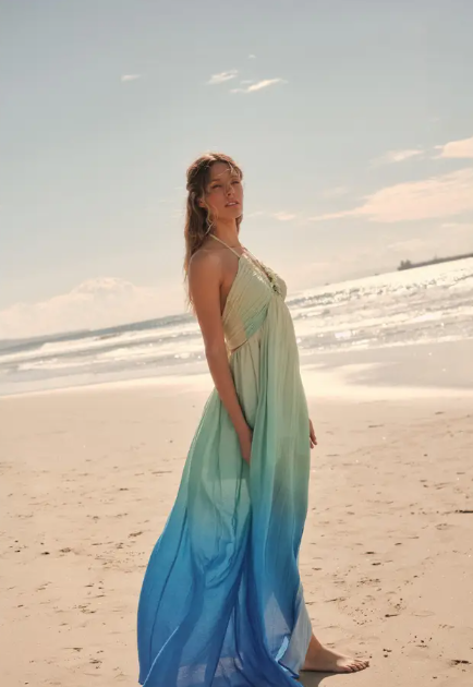 Omelia Ombre Flowy Dress