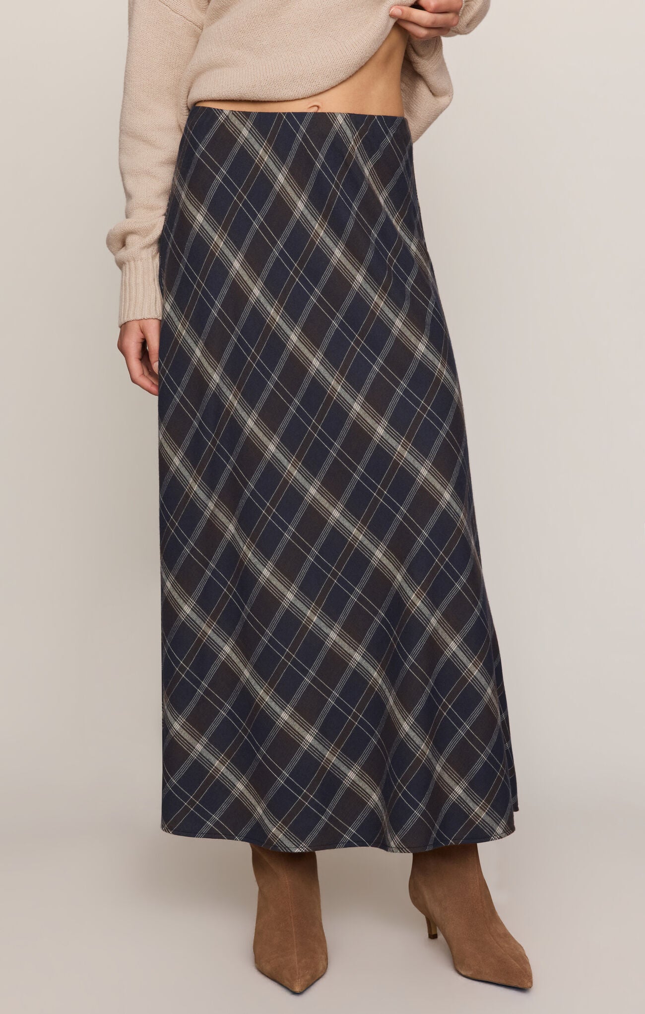 Crestview Plaid Skirt By Z Supply