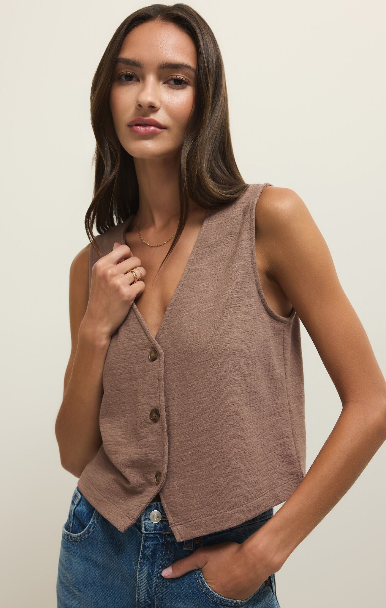 Noelle Textured Tank Top by Z Supply (2 Colors)