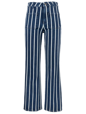 Kelsey Denim Flare Pants by KUT