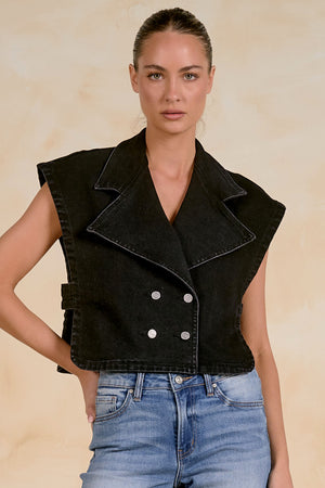 Valerie the Double Breasted Vest