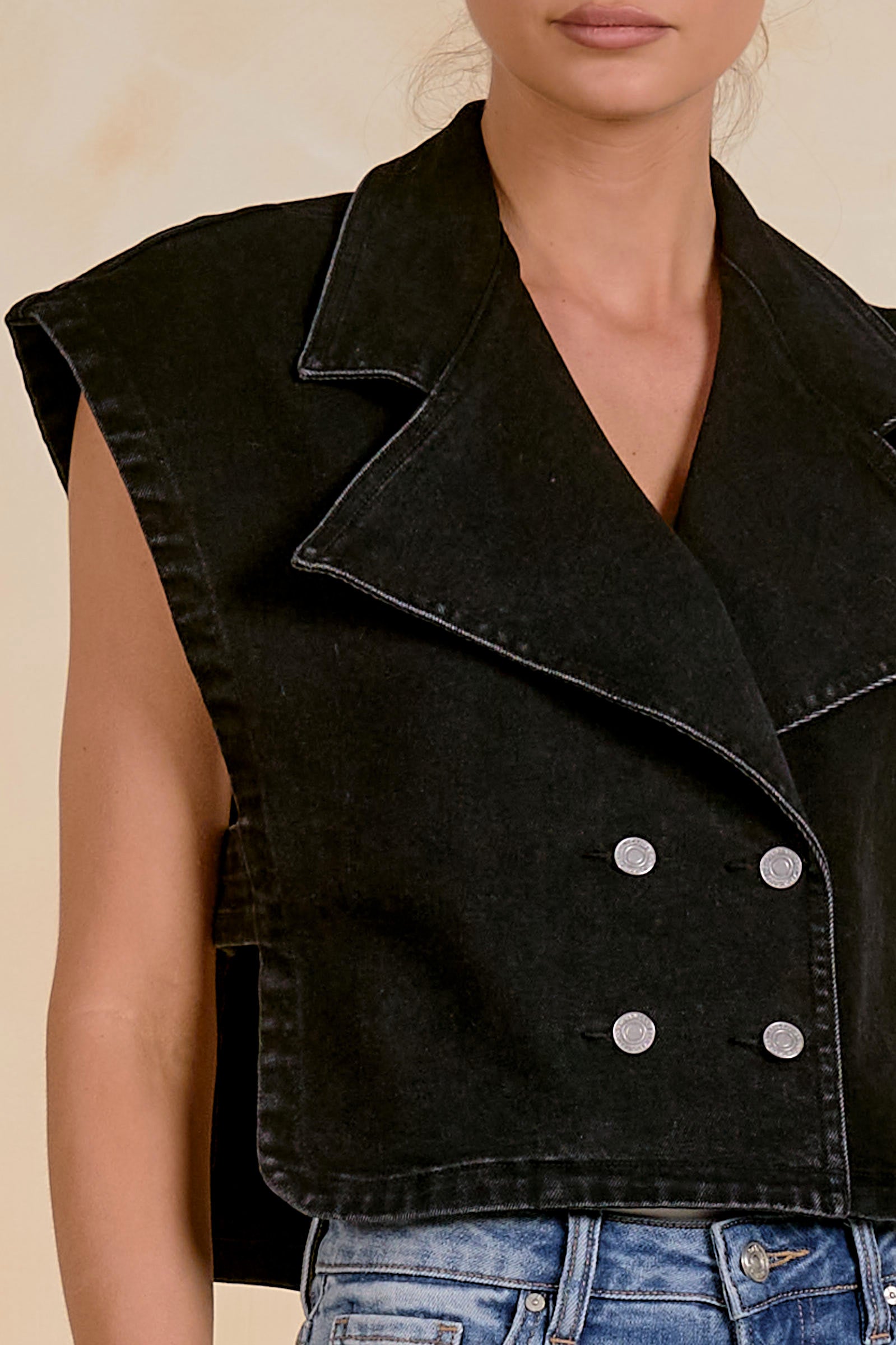 Valerie the Double Breasted Vest