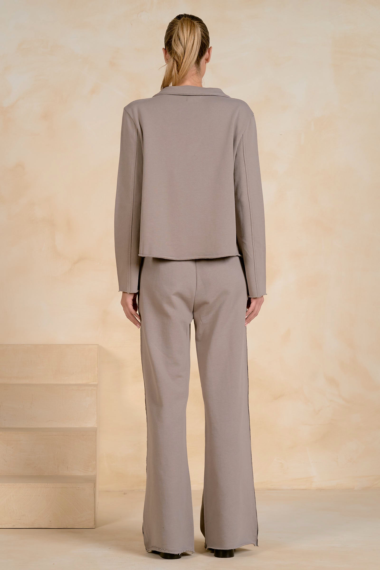 Remy Relaxed Raw Edge Blazer