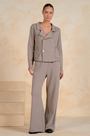 Remy Relaxed Raw Edge Blazer