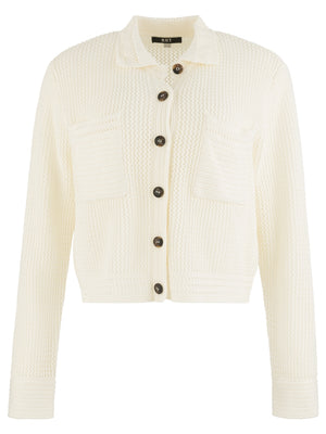 Elena Button Front Sweater Jacket