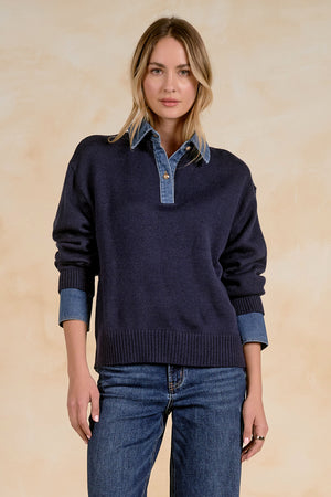Double Up Layered Sweater (2 colors)