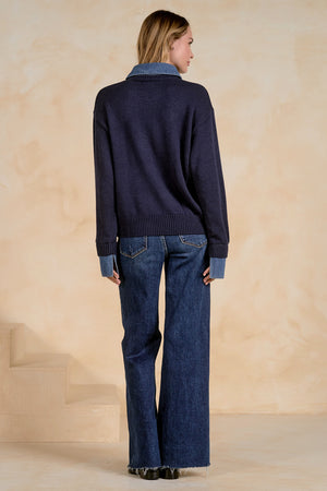 Double Up Layered Sweater (2 colors)