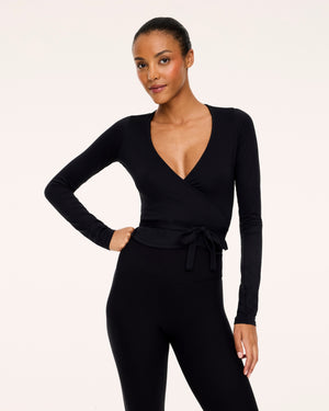 Spanx Onform Ballet Wrap Top