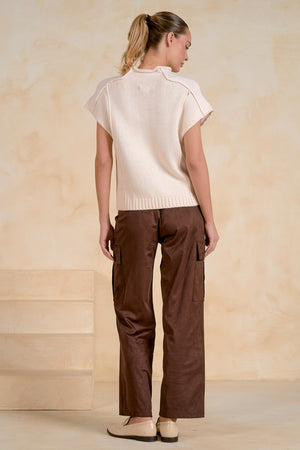 Bailey Cap Sleeve Sweater (2 colors)