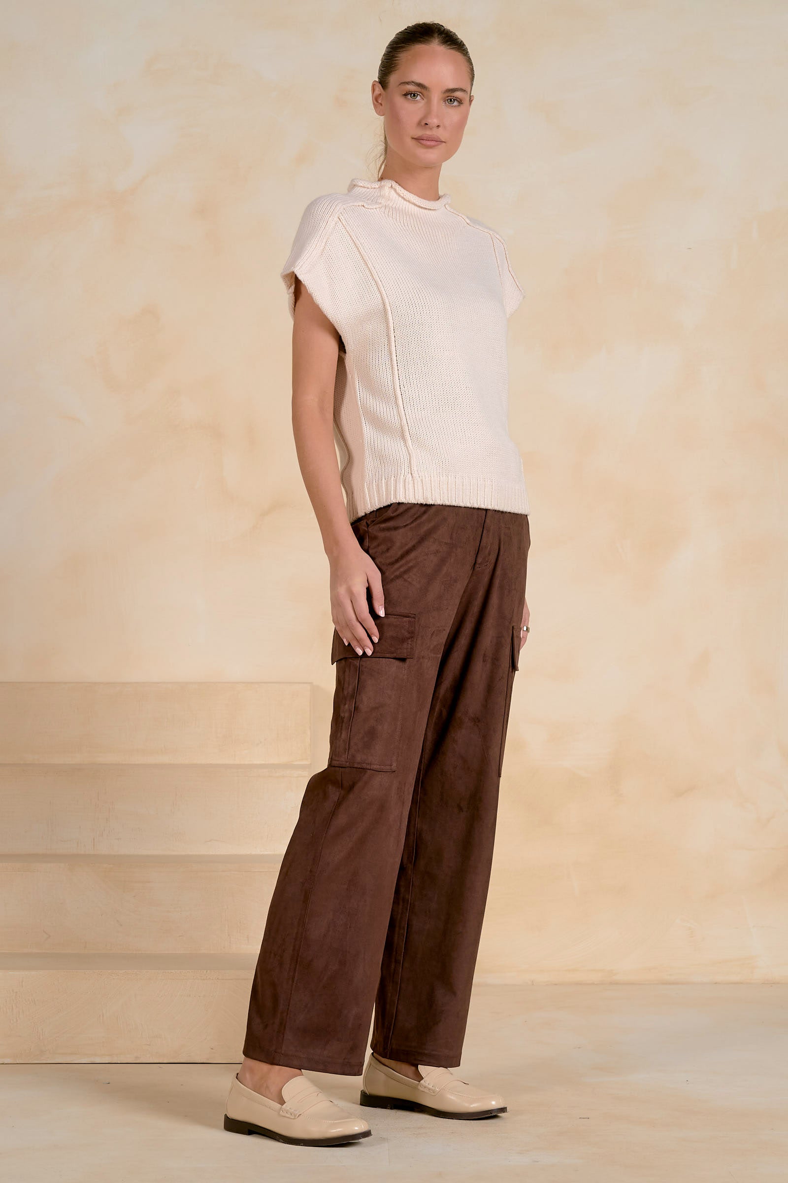 Bailey Cap Sleeve Sweater (2 colors)