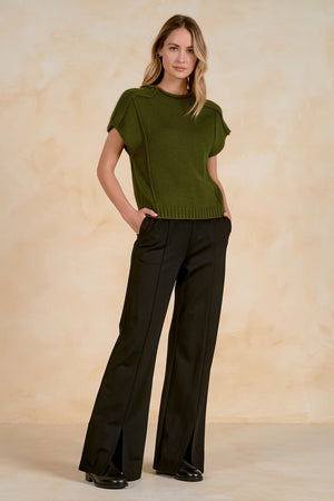 Bailey Cap Sleeve Sweater (2 colors)