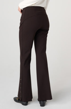 Stella Kick Flare Button Hem pull on pants