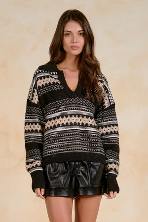 Luciana V-neck Sweater