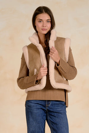 Remy Reversible Sherpa Vest
