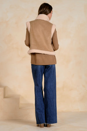 Remy Reversible Sherpa Vest