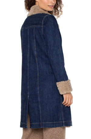 Sheena Sherpa Trimmed Jacket