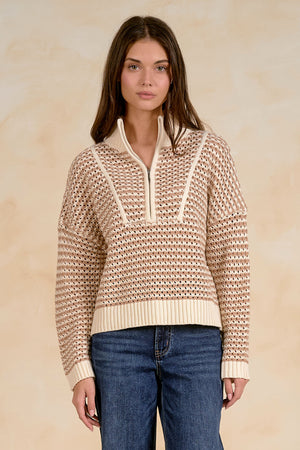 Blair Half Zip Sweater (2 colors)