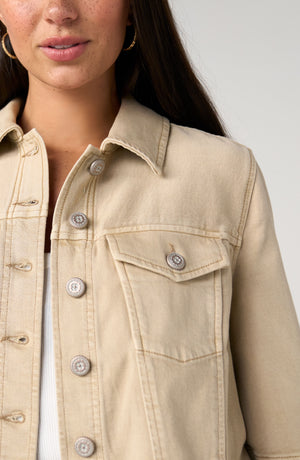The Amy Frayed Flounce Jacket