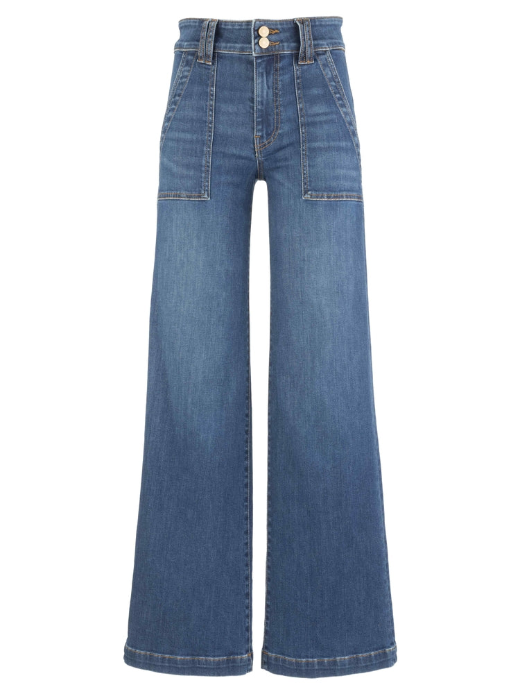 JODI HIGH RISE STRAIGHT LEG -PORKCHOP FRT PKTS