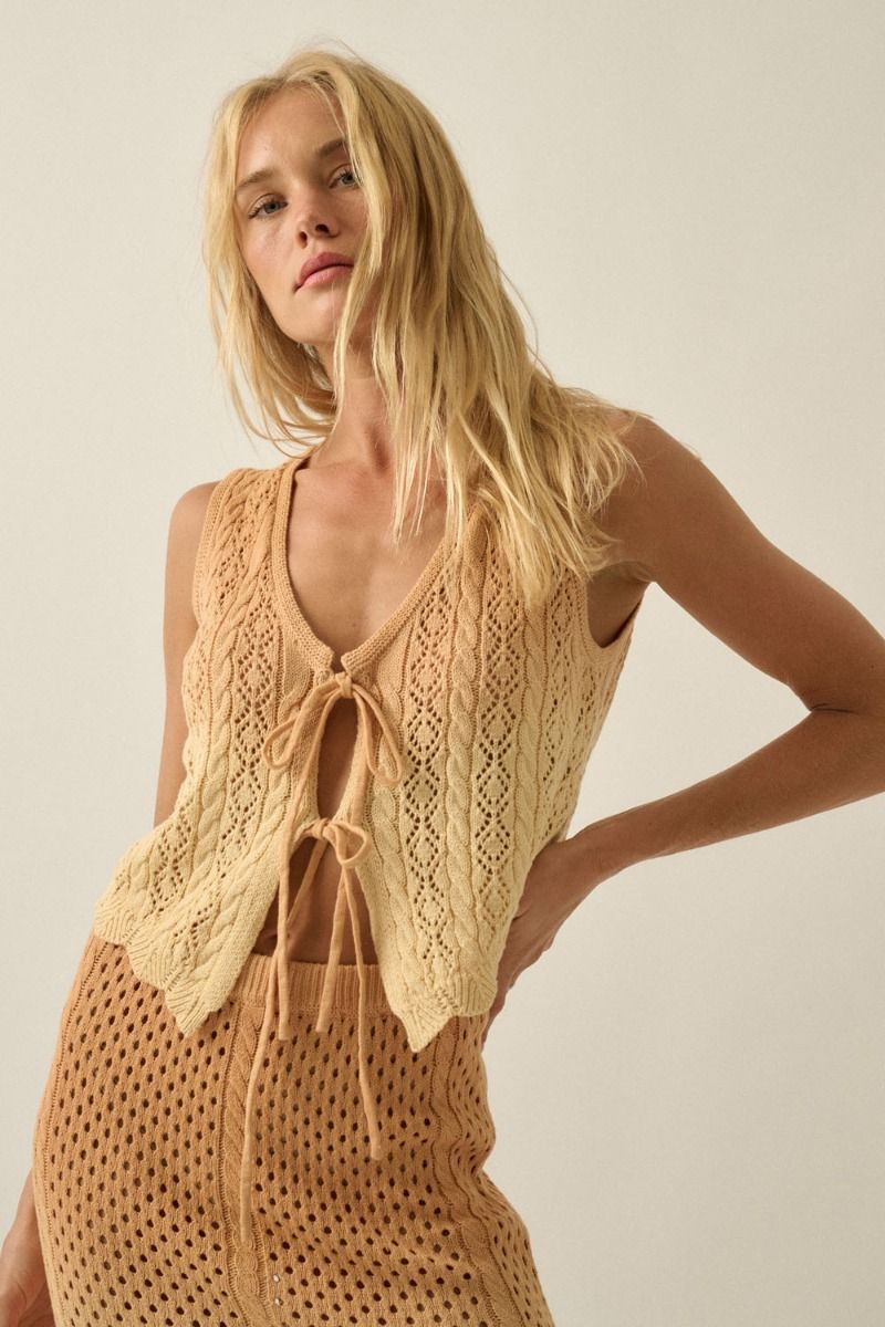 Candice Crochet Tank