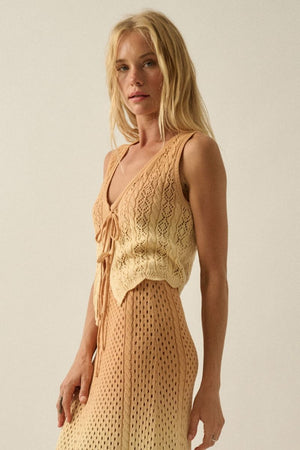Candice Crochet Tank