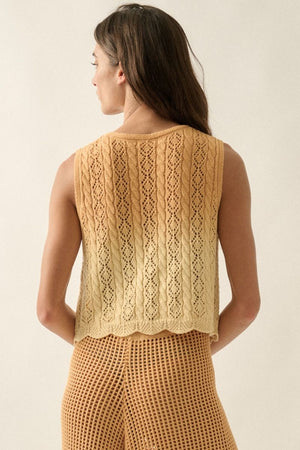 Candice Crochet Tank