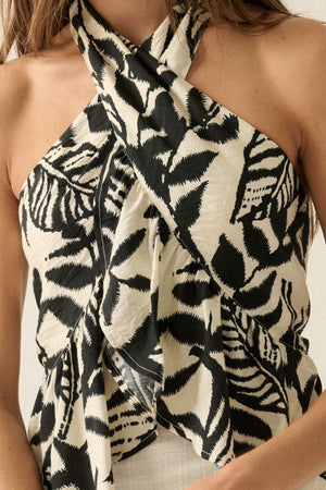 Bahamas Floral Halter