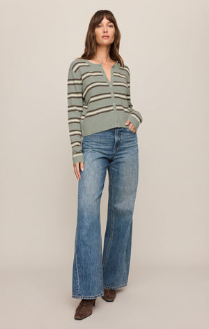 Medina Striped Cardigan By Z Supply