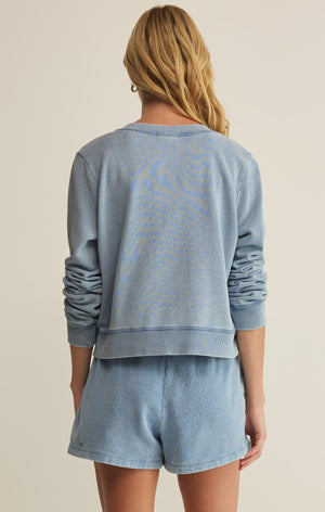 Daily Knit Denim Cardigan B Z SUPPLY