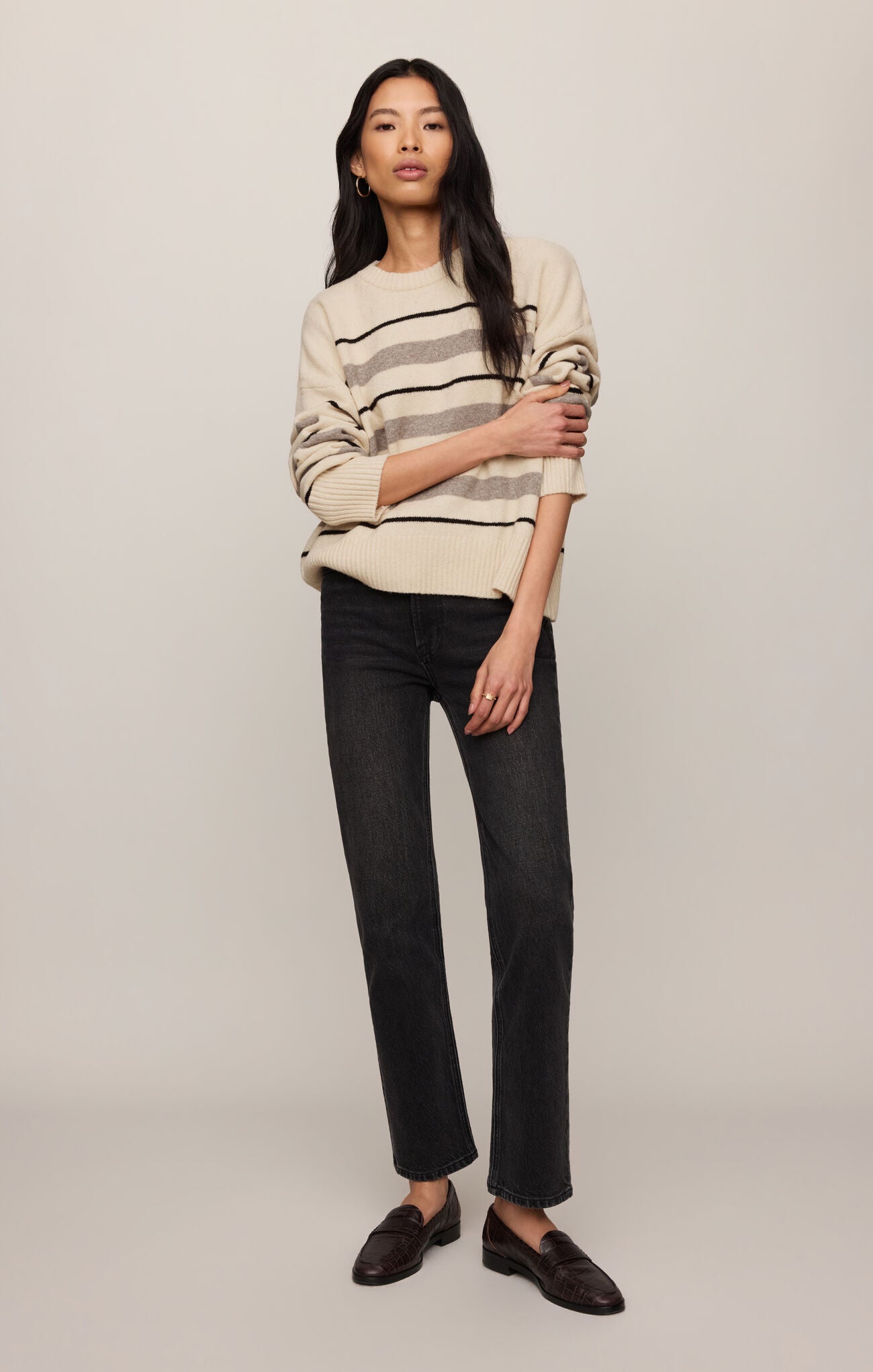 Cirrus Striped Sweater By Z Supply