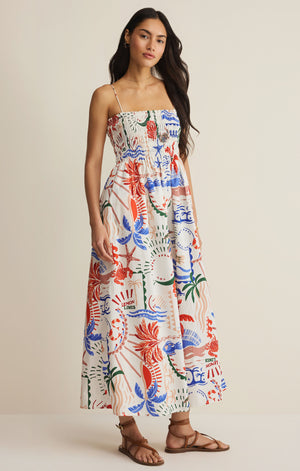 Cornelia Getaway Midi Dress By Z Supply