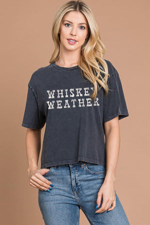 Whisky Weather Graphic tee