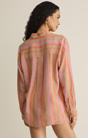 The Perfect Striped Button Up and Shorts By Z Supply
