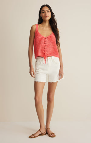 Tate Lace Up Sweater Top from Z Supply