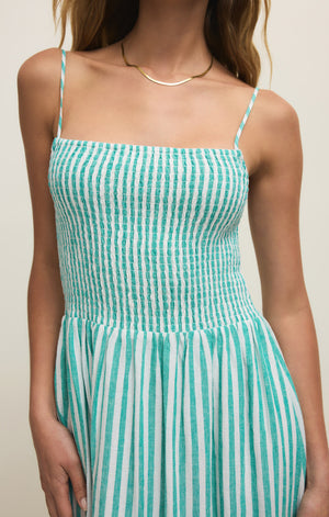 Bayside Striped Midi Dress By Z Supply